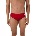 Speedo Men's Swimsuit Brief Endurance+ The One - New Speedo Red, Size 36