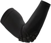 Tough Outdoors Padded Arm Sleeve - Padded Elbow Sleeve, Basketball Arm Sleeve - Volleyball Elbow Sleeve, Football Arm Pad