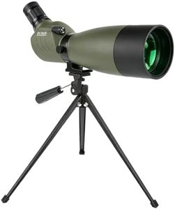 BOSTRON 25-75x70 Spotting Scope with Tripod and Phone Adapter, Waterproof Angled Spotting Scope for Target Shooting, Bird Watching, Hunting, Wildlife Viewing and Range Use