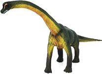 Geminismart Brachiosaurus Toy Figure Jurassic World Park Dinosaurs Hot Toys Collectible Gift Dinosaur Action Figures Collection Gifts for Kids Children(L-Green Brachiosaurus)