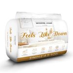 MHG Living 4.5 Tog Summer Cool Duvet - Luxury Lightweight Microfibre Duvet Insert for a Comfortable and Cool Sleep | Non-Allergenic and Hotel Quality - Single, 135x200cm