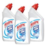 Harpic 500 ml (Pack of 3) - Bleach, White and Shine Disinfectant Toilet Cleaner Liquid