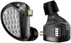 KZ Sonata 14BA IEMs, in-Ear Monitor Headphone High-Performance Flagship HiFi Earphones with 4 Tuning Switches, Clarity in All Frequency Stereo Sound Comfortable Headphones for Musicians (Tuning)