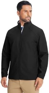 M MAELREG Track Jacket Men Full Zip Lightweight Workout Running Athletic Jacket with Pockets Sportswear Top