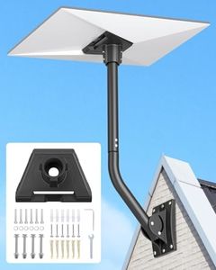 Starlink Gen 3 Mount, Pole Mount Adapter Kit for Starlink Gen 3 Standard Dish, Heavy Duty Pivot Adjustable Starlinks Mounting Kit with Pipe Adapter for Wall Mount Roof Mounts