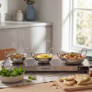 Progress Cordless Hot Plate – Portable Electric Cooking Burner