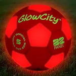GlowCity Glow in The Dark Soccer Ba