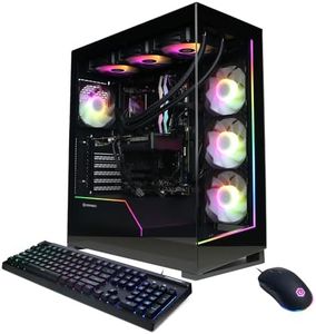 CyberPowerPC Gamer Supreme Gaming PC, AMD Ryzen 7 7800X3D 4.2GHz, Radeon RX 9070 XT 16GB, 32GB DDR5, 1TB PCIe 4.0 SSD, WiFi Ready & Windows 11 Home (SLC9200A2)