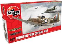 Airfix Model Set - A02069 Boulton Paul Defiant Mk.I Model Building Kit - Plastic Model Plane Kits for Adults & Children 8+, Set Includes Sprues & Decals - 1:72 Scale Model