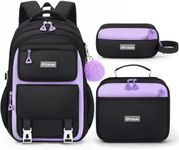 Fimibuke Backpack for Girls, 3 PCS 