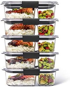 Rubbermaid Brilliance BPA Free Food Storage Containers with Lids