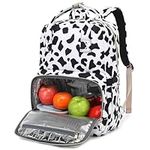 Kouxunt Cow Print Lunch Backpack fo