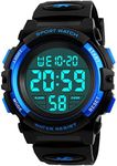 KIDPER Kids Digital Watch, Boys Sports Waterproof Led Watches with Alarm Wrist Watches for Boy Girls Children