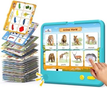 HOMESTEC Astro Pad, Toddler Interactive Learning Toys Ages 3 4 5 6, Kids Speech Therapy Educational Tablet Includes Sight Words, Nursery Rhymes, Stories, Perfect Christmas,Birthday Gift for Boys Girls