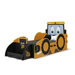 Kidsaw JCB JCB Junior Bed - Kids Bed - Digger Bed Frames - Junior Bed Frame for Kids and Toddlers - Bedroom Furniture for Juniors - Orange