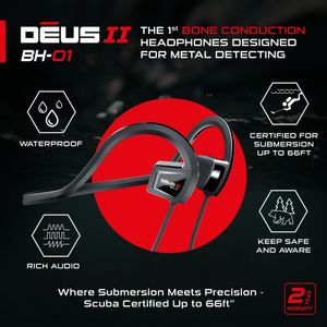 XP Deus II Metal Detector – 11" Waterproof Search Coil