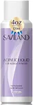 Saviland 4 oz Acrylic Liquid for Acrylic Powder System Professional Acrylic Nail Supplies Non-Yellowing Low Odor for Nail Salon Home DIY