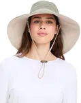 Solbari Ultra Wide Cotton Linen Hat