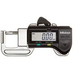 Mitutoyo 700-118-30 Digital Micrometer, Quick-Mini 0-.5"/0-12.7mm