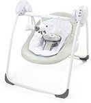 LADIDA Folding Baby Swing, Sweet Little Lamb Design, Soothing Music, Suitable for Newborns 079