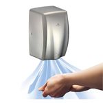 Dolphy 304 Stainless Steel Automatic Hand Dryer for Bathroom | Commercial Use | Fast Dry | 1000W (Hot & Cold)