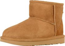 UGG Kids K Classic Mini II Pull-on Boot, Chestnut, 6 M US Big Kid