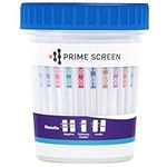 PrimeScreen Drug Test Kits Urine Cup for All Drugs 12 in 1 Drug Test Instant Testing Cocaine, Cannabis THC, OPI, AMP, BAR, BUP, BZO, mAMP, MDMA, MTD, OXY, PCP, 1 Pack