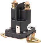 BlueStars 435-700 Starter Solenoid 3 Terminal 12V - Compatible with Husqvarna Most Riders and Zero Turn mowers 539101714, Trombetta 812-1221-211 854-1221-210 93265-9 93265WR 93265-WR