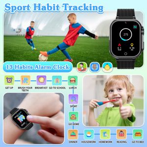 kaacly Kids Smart Watch – Touchscreen, GPS Tracker, Camera