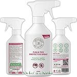 Dog Fleas Protection Spray - Tick and Flea Protective for Dogs - Best Grooming Coat Conditioner