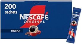 NESCAFÉ Original Decaf Instant Coffee Sachets - 200 x 1.8g Sticks