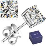 925 Sterling Silver Handmade Stud E