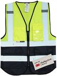 Salzmann 3M Multi Safety Vest - Multicoloured Reflective High Visibility Vest - Made with 3M Reflective Material