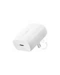 Belkin 20W USB-C Wall Charger, Power Delivery USB-C Charger, PPS Fast Charging for Apple iPhone 16, 16 Plus, 16 Pro, 16 Pro Max, 15, 15 Pro, 15 Pro Max, Galaxy S24, iPad, AirPods & More - White