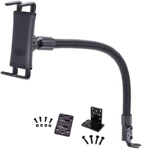 ARKON Mounts Car Seat Rail or Floor Mount Holder for iPad Mini or iPhone Xs Max XS XR X