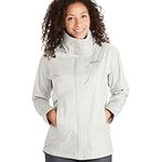 Marmot Women's Hardshell Rain Jacket, Platinum, M