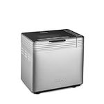 Cuisinart CBK-210C Convection Bread Maker Machine with Auto Fruit & Nut Dispenser: 16 Menu Options, 3 Loaf Sizes up to 2lbs, 3 Crust Colors (Measuring Cup/Spoon, Kneading Paddle Hook) Stainless Steel