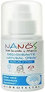Hidrotelial Nanos Desod Axilas Pies, Aerosol, sin Fragancia, 75Ml