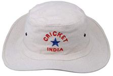 Zacharias Men's Cotton Umpire Hat Cricket-India (White; Free Size)