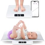 Greater Goods Smart Baby Scale - Accurately Chart The Progress of Your Baby | with in-House Algorithm for Wiggly Babies | Works as Infant & Toddler Scale (Smart Bluetooth Connected)