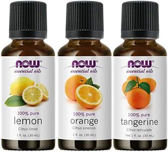 3-Pack Variety of NOW Essential Oils: Citrus Blend - Orange, Tangerine, Lemon