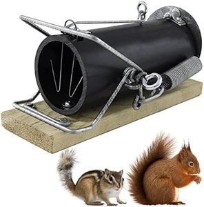 Red Squirrel Traps - Ouell Traps - Ground Squirrel Traps - Chipmunk Trap - Chipmunk Traps Outdoor - Human Trap