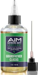 Planet Safe Lubricants Clock Oil & Cleaning Kit - High-Performance Lube for Grandfather, Cuckoo Clocks - Essential for Antique Clock Care & Maintenance 4 oz Clock Oil