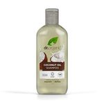 Dr Organic Coconut Oil Shampoo, Normal & Dry Hair, Natural, Vegan, Cruelty-Free, Paraben & SLS-Free, Recyclable & Recycled Ocean Bound Plastic, Certified Organic, 265ml, Packaging may vary