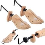 SHOE STRETCHERS TREE WOODEN OR MEN SHAPE BUNION CORN BLISTER, Brown, 6 - 12 Months