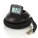 Sonic Alert SBP100B Portable Loud Vibrating Alarm Clock - Black