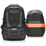Everki Concept 2 - Premium Laptop Backpack for Notebooks up to 17” with patented corner-guard protection system, trolley handle pass-through, RFID protection, hard-shell quick-access sunglasses case