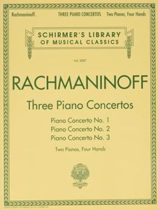 Three Piano Concertos: Nos. 1, 2, and 3: Schirmer Library of Classics Volume 2087 2 Pianos, 4 Hands