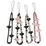 4 Pieces Cute Phone Charms Beaded P
