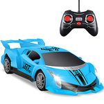 Remote Control Car, 2.4Ghz 1/18 Scale Model Racing Car Toys, RC Car for Kids and Boys with Cool Led Lights, Hobby RC Cars Toys Birthday Gifts for Age 3 4 5 6 7 8-12 Year Old Boys Girls